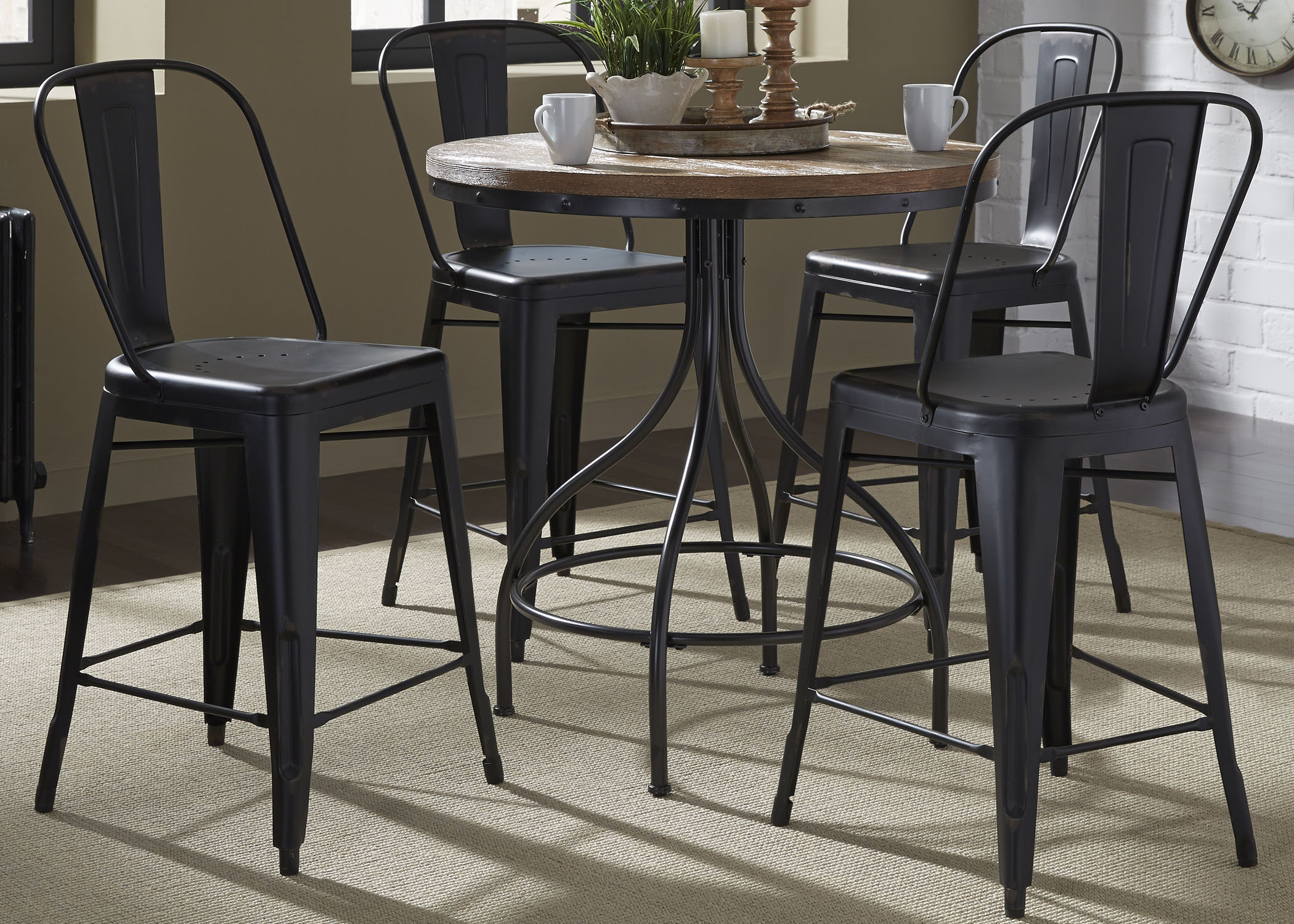 Liberty furniture vintage pub outlet table